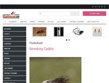 Tablet Screenshot of flueboksen.no